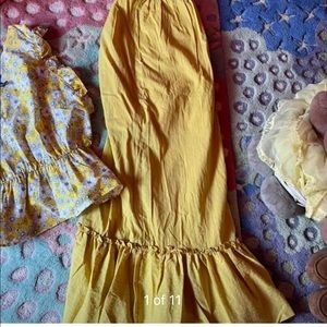 Modcloth top and skirt